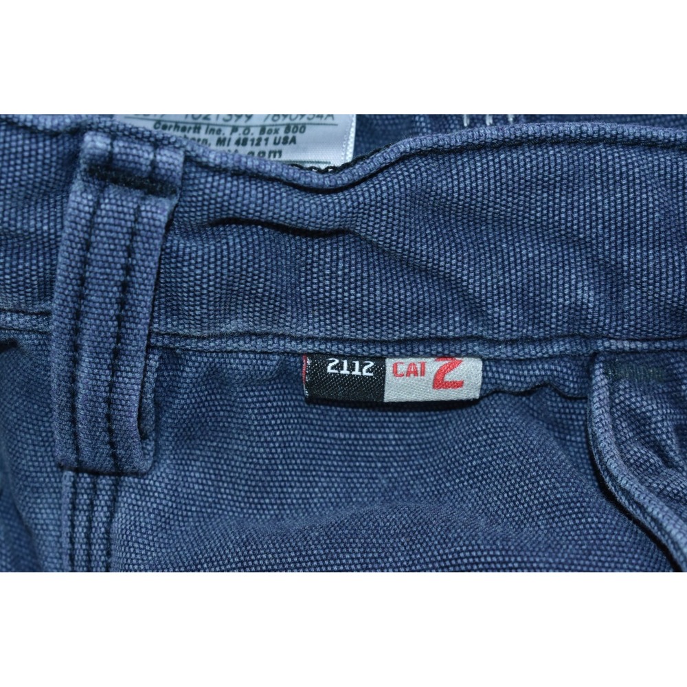Carhartt FR Canvas Cargo Men Pants 40x30 Flame Resistant Cat2 Dungaree -Flaws- - Picture 7 of 16